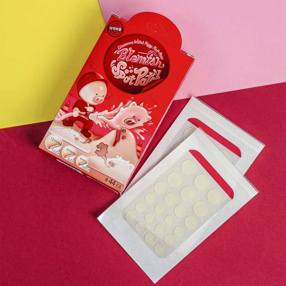 Witch Piggy Hell-Pore Blemish Spot Patch – Parches para el Tratamiento de Granos y Acné
