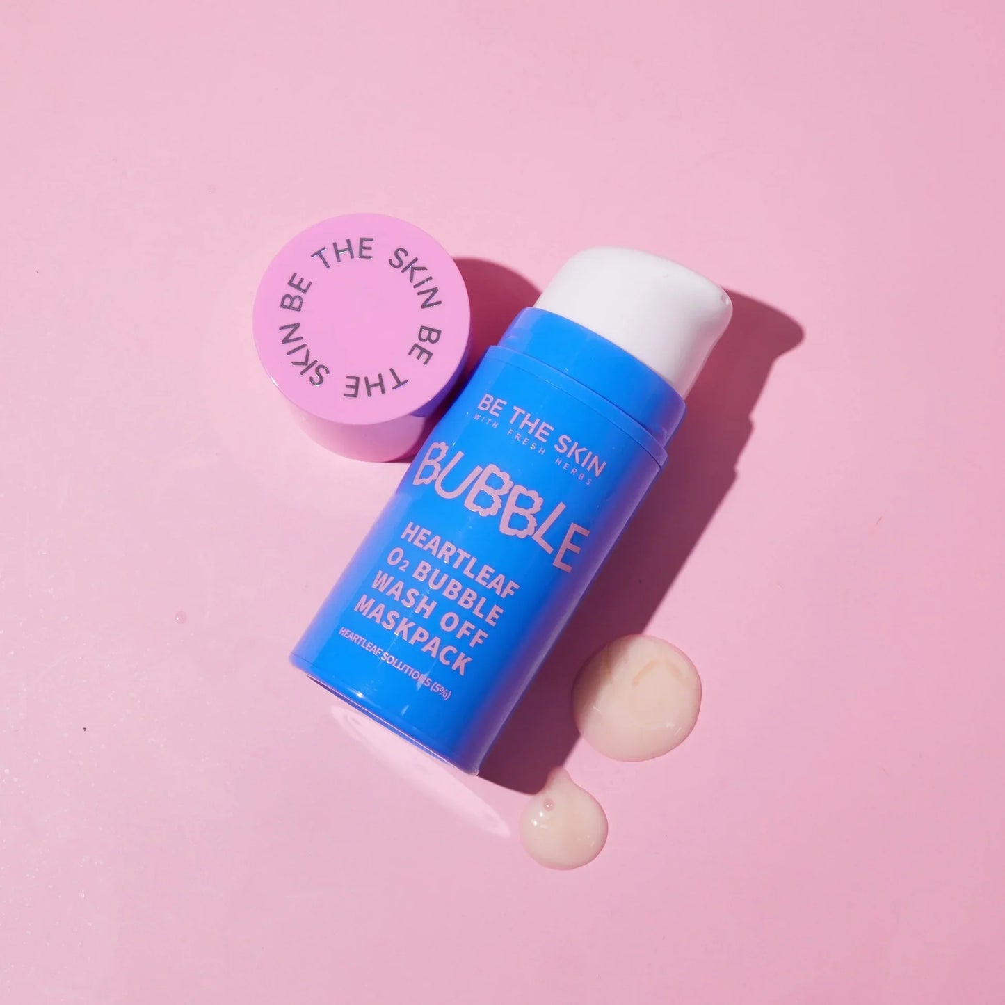 Be The Skin heartleaf o2 bubble wash off mask pack