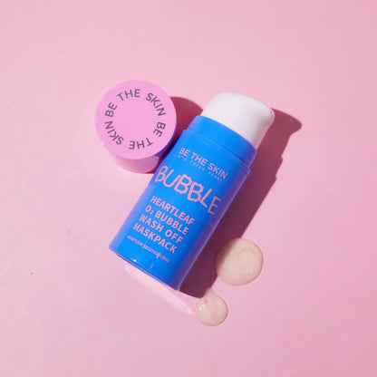 Be The Skin heartleaf o2 bubble wash off mask pack