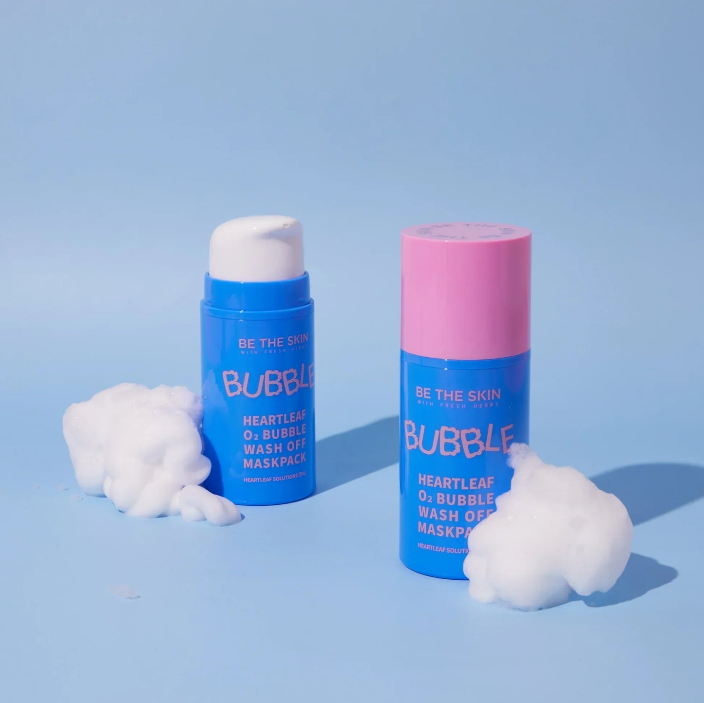 Be The Skin heartleaf o2 bubble wash off mask pack