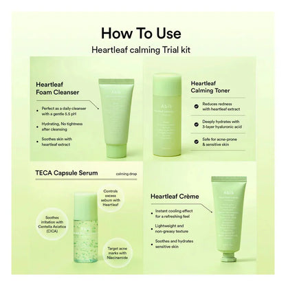 Abib heartleaf calming trial kit