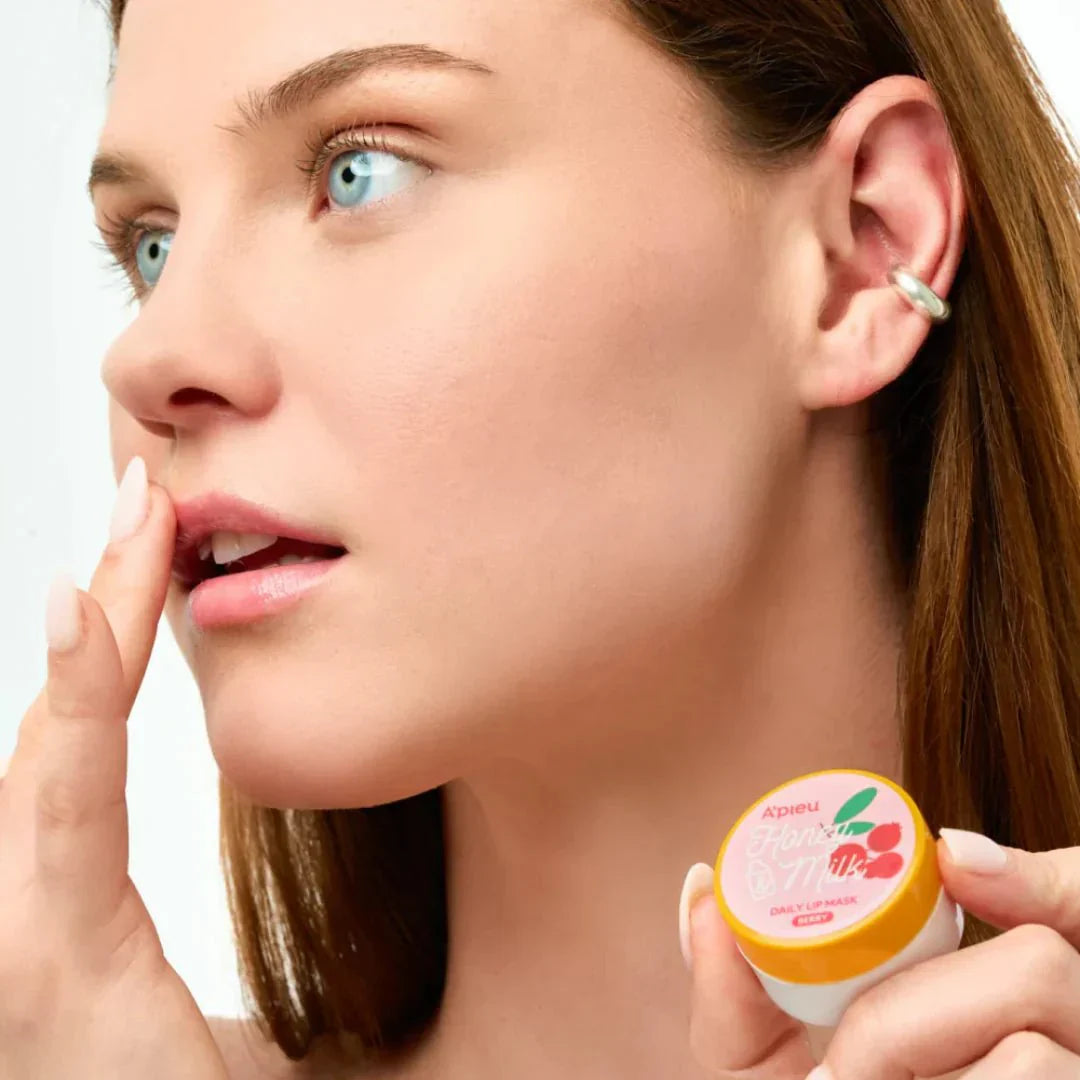 Apieu Honey and Milk Daily Lip Mask - Berry 6g