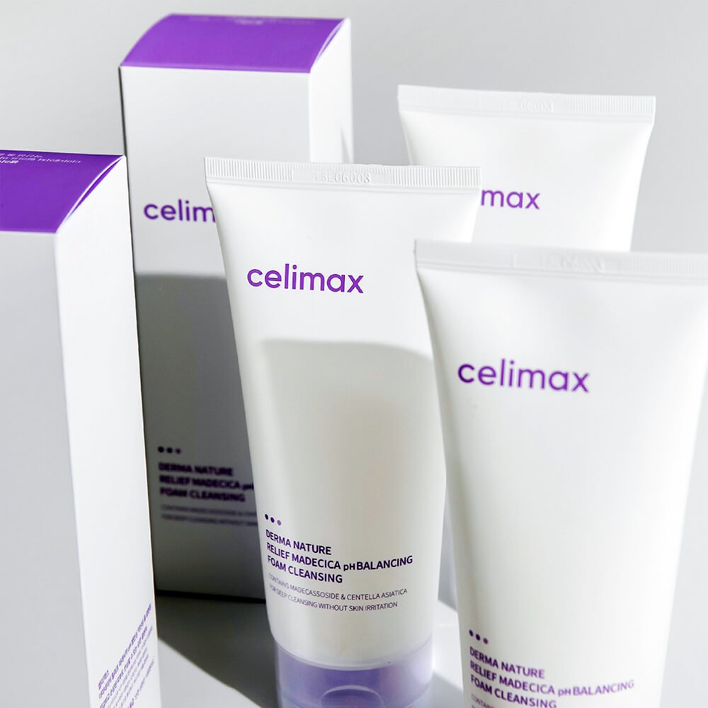 Celimax Derma Nature Relief Madecica pH Balancing Foam Cleansing 150 ml
