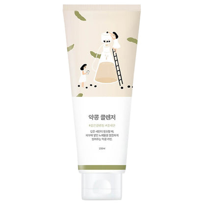 Espuma Limpiadora con Exfoliante Round Lab Soybean Cleanser