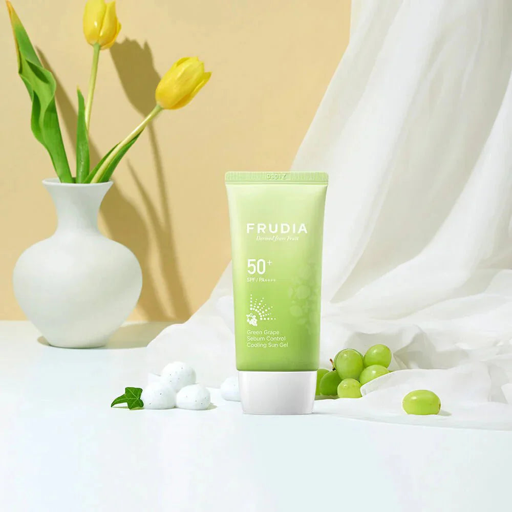 Frudia Green Grape Sebum Control Cooling Sun Gel 50g