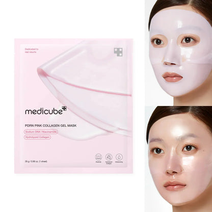 Medicube PDRN Pink Collagen Jelly Gel Mask – Máscara en Gel con Colágeno y PDRN para una Piel Regenerada y Radiante