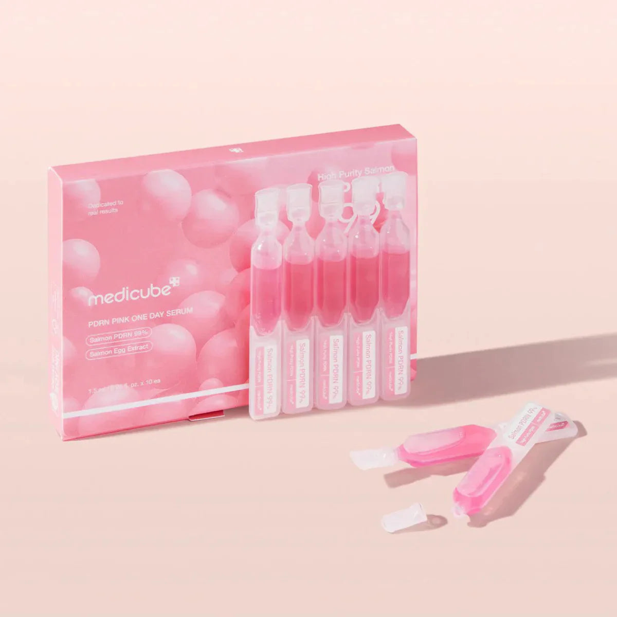 Medicube pdrn pink one day serum 10ea