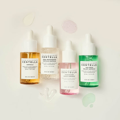 Set de sueros con centella asiática Madagascar Centella Ampoule Kit (mini ampoule 4 types)