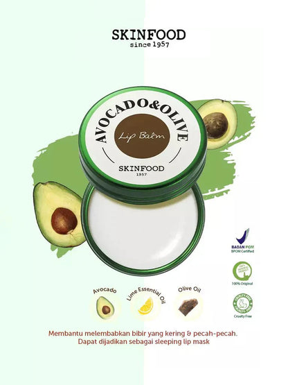 Skinfood Avocado & Olive Lip Balm 12g