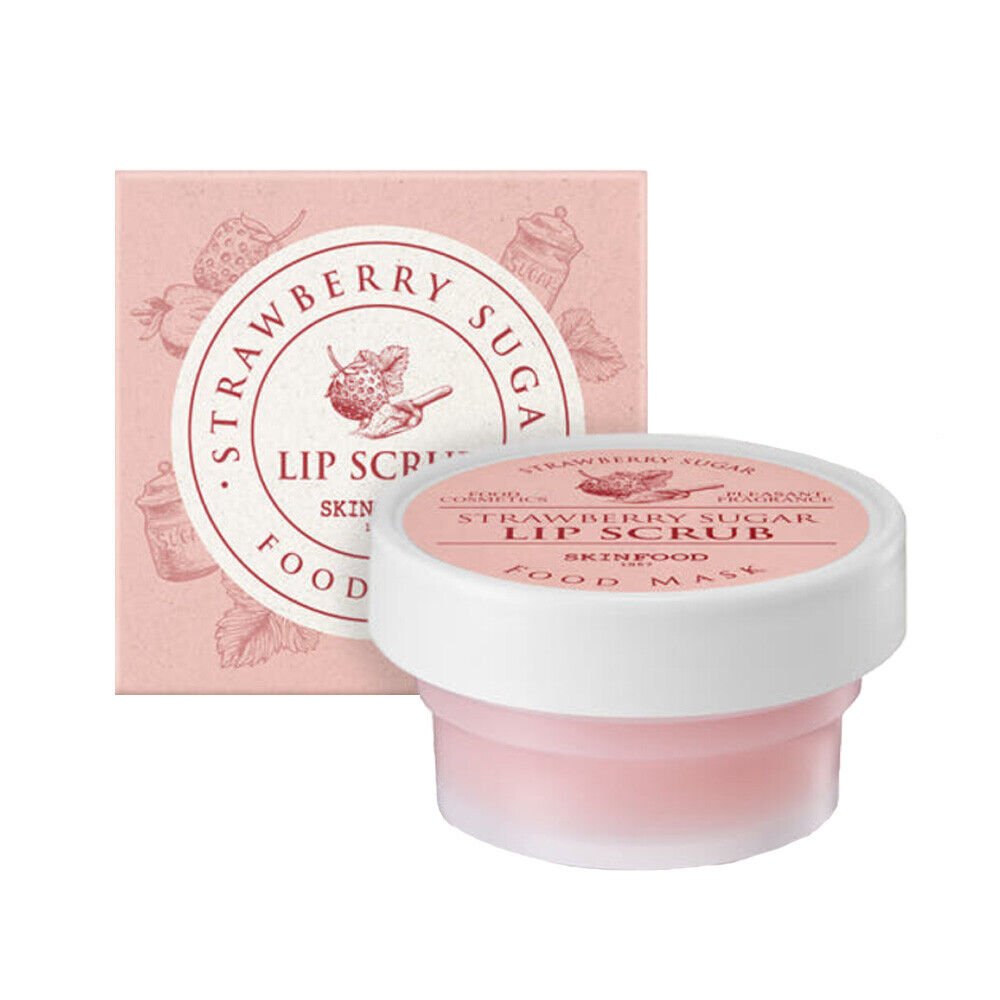 Skinfood strawberry sugar food mask lip scrub 21ml