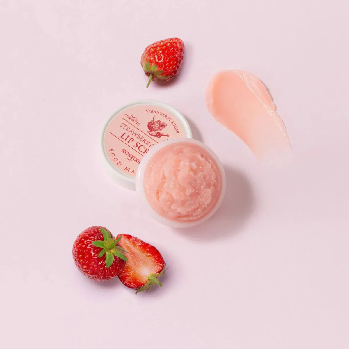 Skinfood strawberry sugar food mask lip scrub 21ml